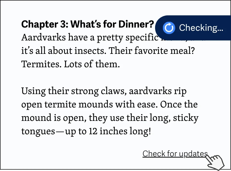 Contoh penerapan tombol refresh secara sukarela