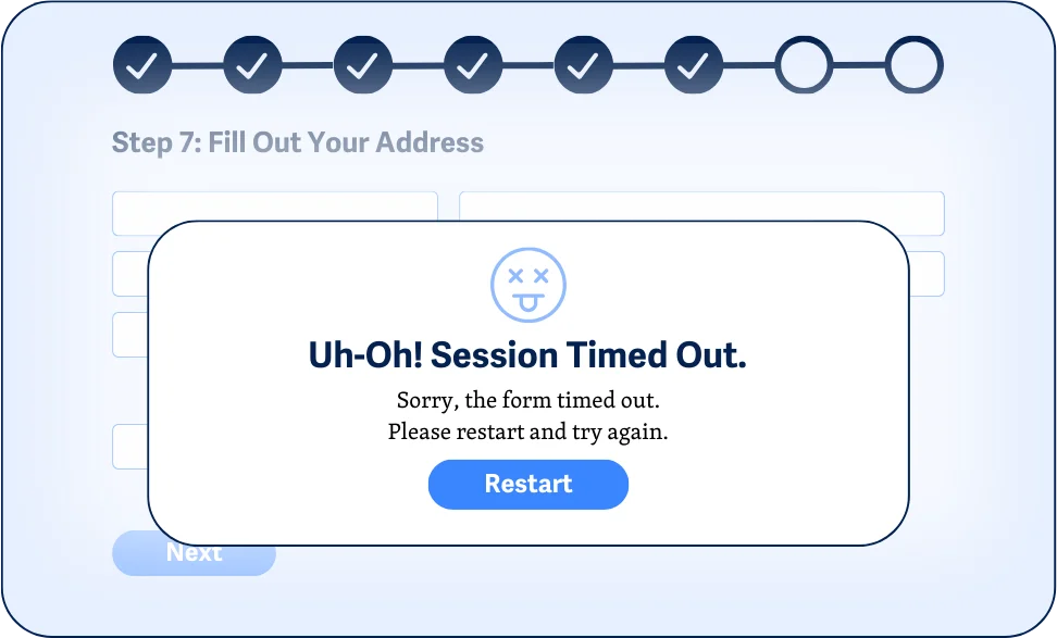 Formulir dengan sebuah popup