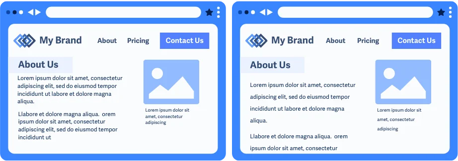 Contoh halaman yang menerapkan spasi yang baik