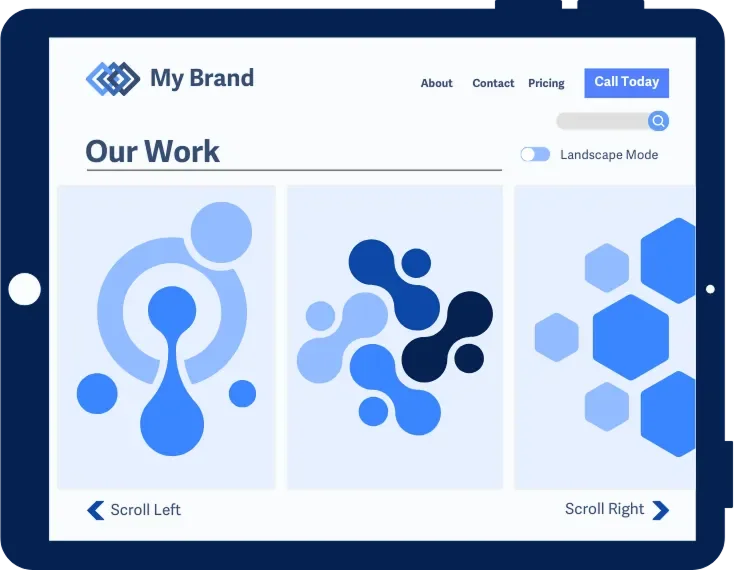 Halaman web yang orientasinya mengikuti perangkat